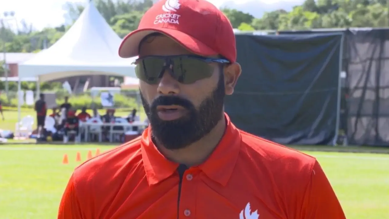 Canada Player Dhaliwal After Match Against Malaysia